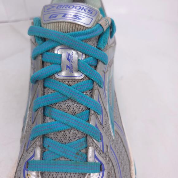 Brooks Adrenaline GTS 16 Athletic Running Shoe Womens Size 8 1202031B170 Gray - Picture 9 of 10